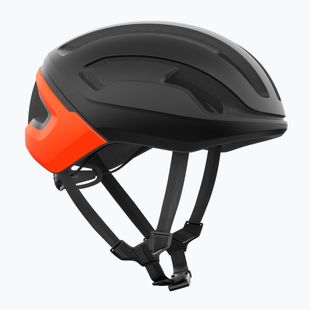 Casco da bici POC Omne Air MIPS nero uranio opaco/arancio fluorescente opaco