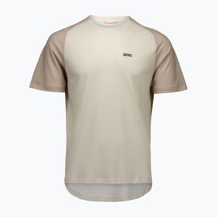 Maglia ciclismo uomo POC Motion Air Jersey okenite bianco sporco