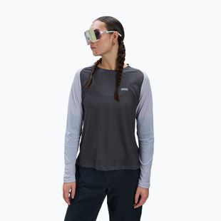 Maglia a maniche lunghe da ciclismo da donna POC Motion Air granite grey