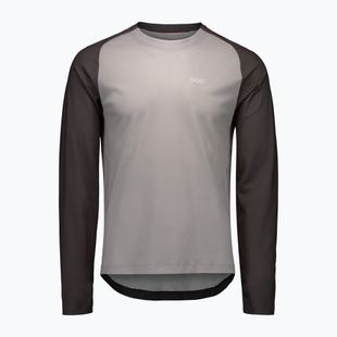 Maglia ciclismo uomo manica lunga POC Motion Air grigio granito