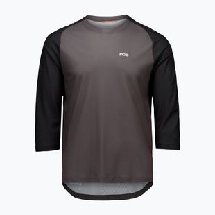 Maglia ciclismo uomo POC Motion Air Jersey 3/4 grigio silvestre