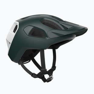 Casco bici POC Cularis verde pargasite opaco/bianco idrogeno opaco
