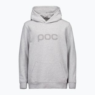 Felpa da bambino con cappuccio POC Hood grigio/melange