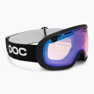 Occhiali da sci POC Fovea Mid Photochromic nero uranio/fotocromatico/blu cielo modificabile