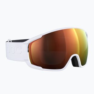Maschere da sci POC Zonula hydrogen white/partly sunny orange