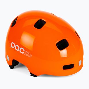 Casco da bici per bambini POC POCito Crane MIPS arancione fluorescente
