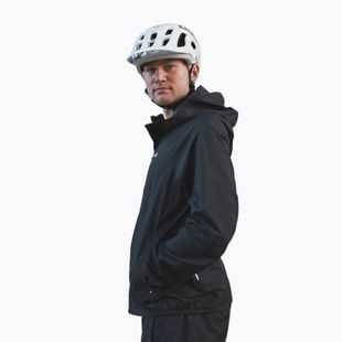 Giacca da ciclismo POC Motion Rain da uomo nero uranio