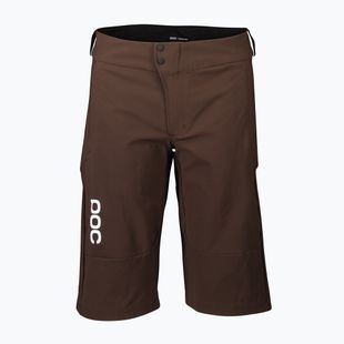 Pantaloncini da ciclismo da donna POC Essential MTB axinite marrone