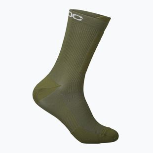 POC Lithe MTB Mid calze da ciclismo verde epidoto