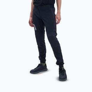 Pantaloni da ciclismo da uomo POC Rhythm Resistance nero uranio