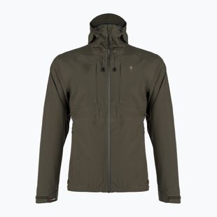 Giacca antipioggia Pinewood Abisko/Telluz 3L verde muschio da uomo