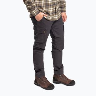 Pantaloni da trekking uomo Pinewood Värnamo Serengeti dark anthracite