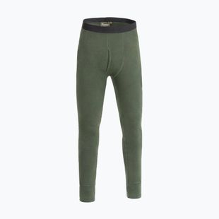 Pantaloni termici da uomo Pinewood Abisko Merino Base Layer d.mossgreen