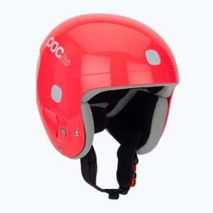 Casco da sci per bambini POC POCito Skull rosa fluorescente