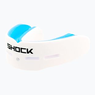 Shock Doctor Nano Double, protettore della mascella per bambini, bianco