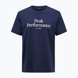Camicia Peak Performance Original Tee uomo blu shadow