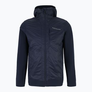 Giacca Peak Performance Radiance Hybrid Hood Uomo blu shadow