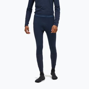 Pantaloni termici attivi da uomo Peak Performance Magic Long John blue shadow