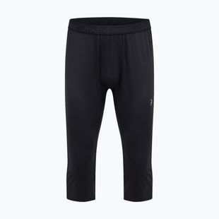 Pantaloni termici attivi da uomo Peak Performance Spirit Short John nero