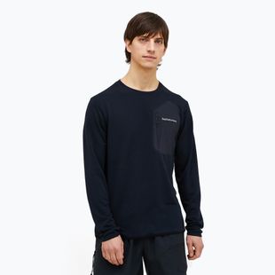 Felpa Peak Performance Freelight Polartec Grid da uomo, nero