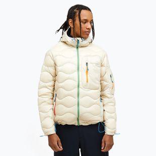 Piumino Peak Performance Helium Utility da uomo sabbia nebbia/nuvola