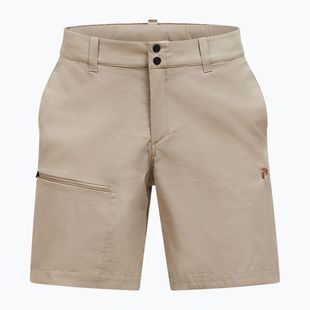 Pantaloncini da trekking Peak Performance da donna Iconiq avid/beige