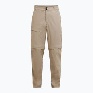 Pantaloni da trekking Peak Performance Iconiq Zip da uomo avid beige