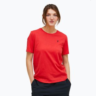 Maglietta Peak Performance Explore Graphic donna rosso brillante