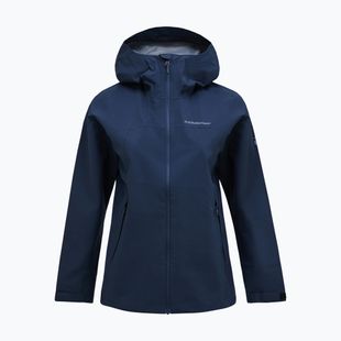 Giacca Peak Performance Trail Hipe Shell Donna blu shadow