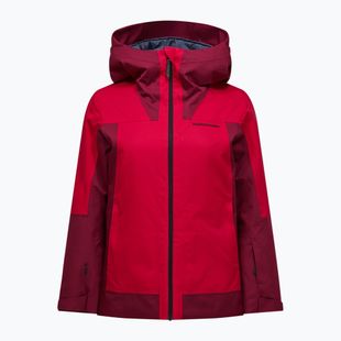 Giacca da sci donna Perak Performance Rider Tech Isolata vertical zenith/tech burgundy