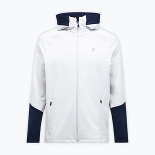 Felpa da uomo Peak Performance Rider Essentials Zip Hood Antarctica/Blue Shadow