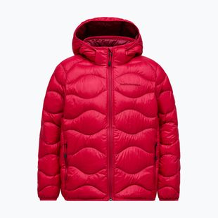 Piumino bambino Peak Performance Helium Down Hood Jacket Tech Burgundy/Vertical Zenith