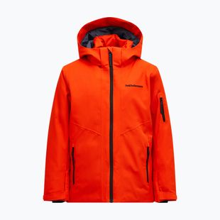 Giacca da sci bambino Peak Performance JR Maroon Insulated solar burst