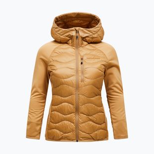 Piumino donna Peak Performance Helium Hybrid Down Jacket Sierra Sand