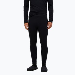 Pantaloni termici da uomo Peak Performance Magic 7/8 Johns Long Wool-Blend Baselayer black/black