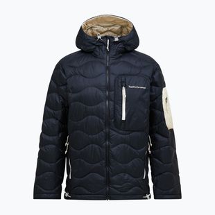 Piumino uomo Peak Performance Helium Utility Down Hood black/sand fog