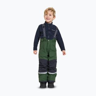 Pantaloni da sci Didriksons Idre verde pino per bambino