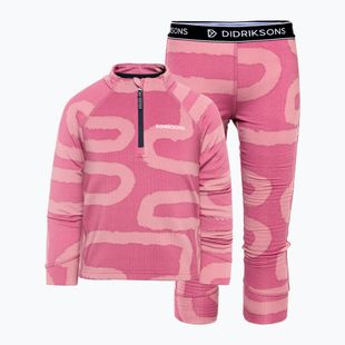Completo bambino Didriksons Jadis Pr 5 path heather pink