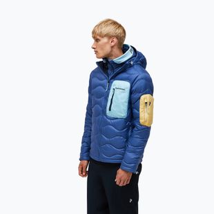 Piumino uomo Peak Performance Helium Utility Down Hood Summit Sky/Snowmelt