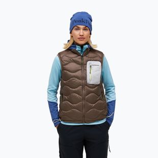 Gilet da donna Peak Performance Helium Utility Down terrain tan/antarctica