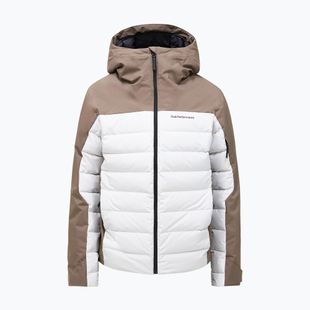 Giacca da sci da uomo Peak Performance Shred Down terrain tan/antarctica