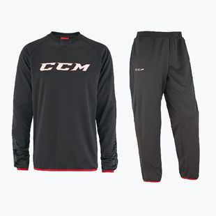 Tuta da ginnastica da bambino CCM Locker Suit JR nero