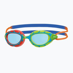 Occhialini da nuoto Zoggs Predator per bambini blu/rosso/verde/blu/arancio/blu
