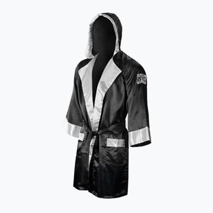 Vestaglia da ring Cleto Reyes Satin Boxing Hoodie black/white