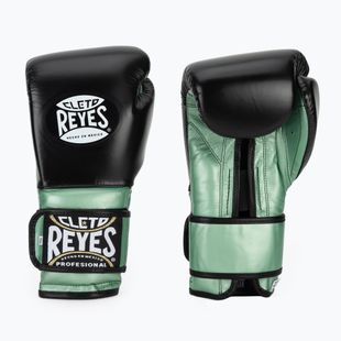 Guantoni da boxe Cleto Reyes Boxing Gloves With Hook green metallic / black