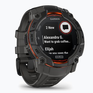 Orologio Garmin Instinct 3 Solar 50 mm black/charcoal