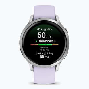 Orologio Garmin Venu 4 41 mm silver/perwinkle