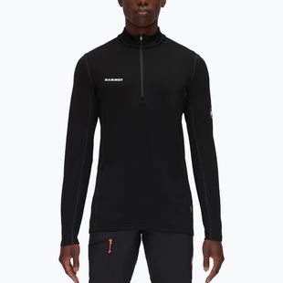 Felpa da trekking da uomo Mammut Aenergy ML Half Zip Pull nero