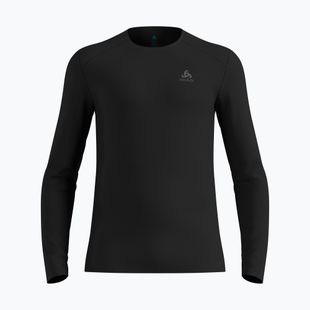 Maglia termica a manica lunga da uomo ODLO Fundamentals Active Warm Bl Top Crew Neck black