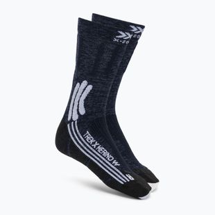 Calzini da donna X-Socks Trek X Merino midnight blue/arctic white